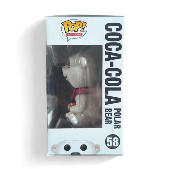 Funko Pop Diamond Collection Coca-Cola Polar Bear Vinyl Figure - Picture 2 of 6